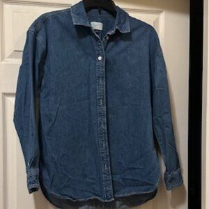 Universal Thread Denim Long Sleeve Shirt NWOT